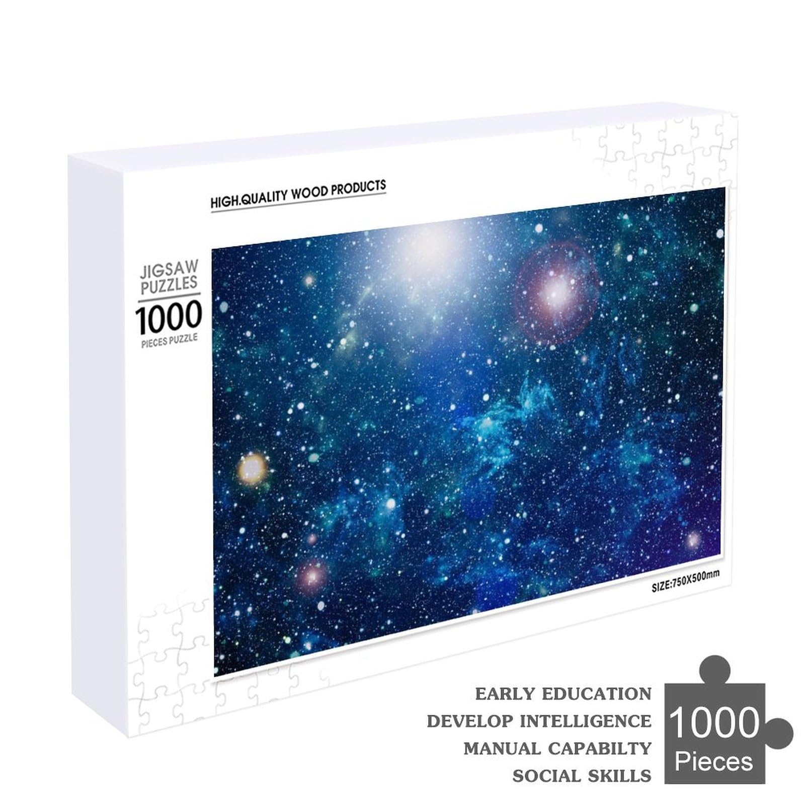 ドイツ輸入ジグソーパズル  隆河星空.1000P Amazon.co.jp: 【日本製】 1000ピースジグソーパズル 星空の